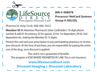 Get Your RX Discount Card