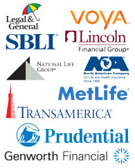  Life Insurance Companies, Prudential, AVIVA, SBLI, National Life Group, Banner Life, MetLife, Lincoln, NA, Transamerica, ING, Genworth Financial